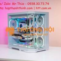 Thùng máy Case Leopard AS-01 Hồ Cá - Trắng (Không kèm fan) - Hiện đại và sang trọng theo phong cách tối giản