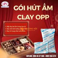 Gói Hút Ẩm Clay Giữ Giòn Hàng Ăn Vặt, Chống Yểu Mùa Tết