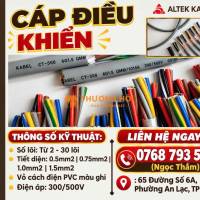 Cáp Điều Khiển ALTEK KABEL - Bền Bỉ, Linh Hoạt, Hiệu Qủa