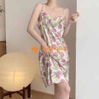 Đầm ngủ - Bộ Ngủ Satin New 100% 50-65kg