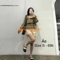 Áo nâu tầng - size S