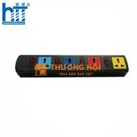 Ổ CẮM ĐIỆN LIOA 4 LỖ 3 CHẤU 3M (4D32N)