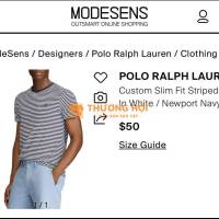 Áo thun nam nư unisex 50$ Polo Ralph Lauren size M