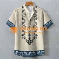 Áo nam , phomg cách dân tộc cổ điển