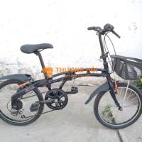 Xe Đạp Gấp Gọn Bỏ Cốp Ô Tô Nhật Bãi Sườn Nhôm