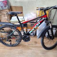 Xe 24 inch PANCH đen-đỏ