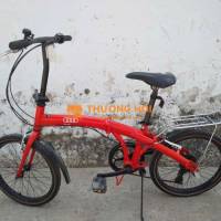 Xe Đạp Sườn Nhôm Gấp Gọn Bỏ Ô Tô Nhật Bãi