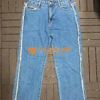 Quần jean nữ ống suông size L-XL