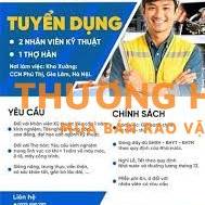Tuyển dụng nhân viên kỹ thuật đi làm ngay