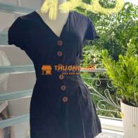 Jumpsuit đen size s