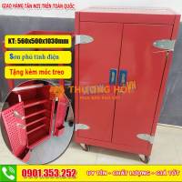 Tủ Đồ Nghề 5 ngăn 2 Cánh Kt 5600x500x1030mm
