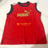 Áo thun sát nách PUMA auth size140-150 35-45kg 90%