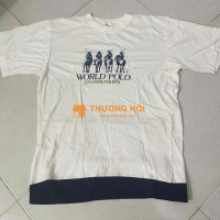 Áo thun Mỹ" World Polo Champion" size L 60-68kg