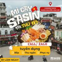 [NEW_SASIN HÀ ĐÔNG, HN] TUYỂN NHÂN VIÊN NHÀ HÀNG