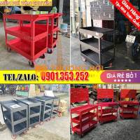 Xe đẩy 3 ngăn - bảo quản và di chuyển đồ nghế tốt hơn