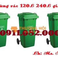 Sản phẩm thùng rác chất lượng giá rẻ uy tín, thùng rác 120l 240l 660l là lựa chọn hàng đầu- lh 0911.082.000
