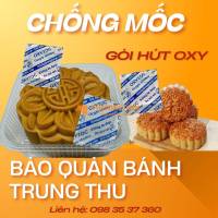 Bánh trung thu, chống mốc-quá dễ với oxytoc, gói hút oxy bảo quản bánh trung thu