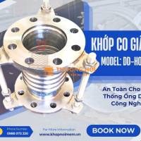 Khớp giãn nở inox/ Khớp nối giãn nở nhiệt/ Ống bù trừ giãn nở nhiệt inox/ Khớp giãn nở cho dầu nóng