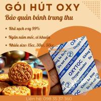 Gói hút oxy - oxytoc - chống mốc bánh trung thu hiệu quả an toàn