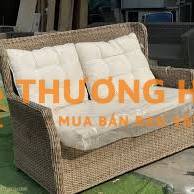 Cần bán bộ ghế sofa nhựa giả mây cũ – Giá chỉ 1 triệu