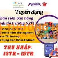 TUYỂN DỤNG NHÂN VIÊN THỊ TRƯỜNG MONDELEZ