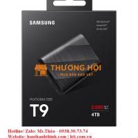 Ổ CỨNG DI ĐỘNG SSD SAMSUNG T9 PORTABLE 4TB – TỐC ĐỘ LƯU TRỮ ĐỈNH CAO, CHUYỂN FILE TRONG TÍCH TẮC!