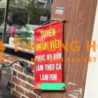 TUYỂN NHÂN VIÊN PHỤC VỤ