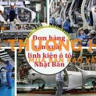 XKLD Nhật Bản đơn hàng sản xuất linh kiện ô tô