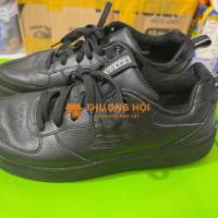 Sneaker Skecher đen size 38 chân 24cm mua ở Mỹ