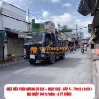 Nhà mặt tiền Trần Quang Cơ Q12 - ngay chợ- Cấp 4 (74m2) thu nhập 144 tr/năm- 6 tỷ nhỉnh 0932030061