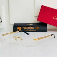 GỌNG KÍNH CARTIER GOLD TITAN (MÃ 2025 - 2HAND)