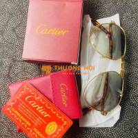 Kính mát Cartier Italy kieu gập, thanh lý 850k