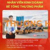 TUYỂN NHÂN VIÊN KINH DOANH BÊ TÔNG TƯƠI