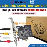 Card ghi hình AV, S-video chuẩn PCI-E AverMedia C725B