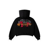 WHOSE Hoodie Zip Boxy Ver2_Đen size M