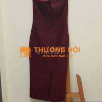 Thanh lý đầm thiết kế Lyla Tran màu đỏ