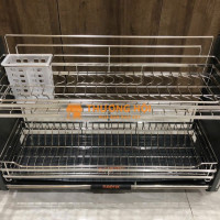 Kệ Bát Đĩa Nâng Hạ Di Động Eurotek, Thiết Kế Hiện Đại, Thông Minh