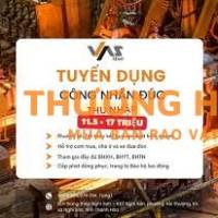 Tuyển 30 công nhân Đúc làm việc tại KCN Khai Quang