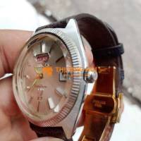 Citizen quartz, dây da, khóa bướm