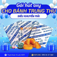 Gói hút oxy – Bí quyết bảo quản bánh trung thu không cần chất bảo quản