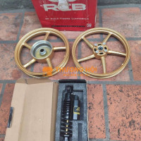 Mâm 5 cây Rcb và phuộc sau cho vario vision ab