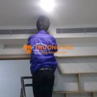 Thầu lắp Điều hòa giấu trần nối ống gió cho không gian lớn với công suất mạnh mẽ 4.0HP