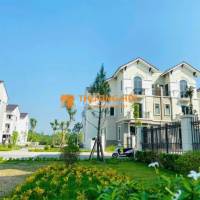 Biệt thự song lập centa city lô góc, hướng Nam view vườn hoa, sổ đỏ lâu dài, 3 tầng hoàn thiện ngoà