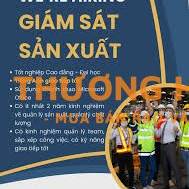 TUYỂN GIÁM SÁT SẢN XUẤT CÓ KINH NGHIỆM
