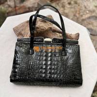 Túi da cá sấu hàng si độ mới cao