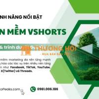 VShorts — Phần mềm tự động Facebook toàn diện: Đăng nhóm, Fanpage, Marketplace, Reels & Quét UID