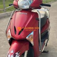 honda lead đỏ xe đẹp như mới, máy nguyên bản