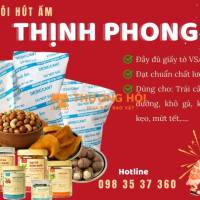 Gói hút ẩm cho hạt dinh dưỡng, chống ẩm mốc hiệu quả