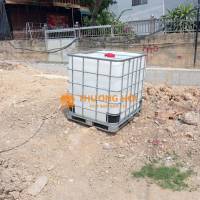 Bồn nhựa hóa chất 1000L cũ sạch như mới