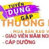 Trường Mầm non Quốc Tế Thiên Thần Nhỏ cần tuyển: Cấp dưỡng; Giáo viên